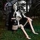 Sizonjoy 35 Posable Halloween Skeleton Full Body Joints Plastic Skeleton with MovablePosable JointsPerfect for Halloween Haunted House Props Decorations Outdoor