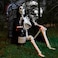 Sizonjoy 35 Posable Halloween Skeleton Full Body Joints Plastic Skeleton with MovablePosable JointsPerfect for Halloween Haunted House Props Decorations Outdoor