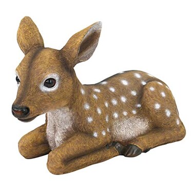 Design Toscano Darby the Forest Fawn Baby Deer Statue