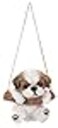 HI-LINE HiLine Gift Ltd 87704A Shih Tzu Puppy Hanging Statue