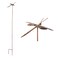 Ancient Graffiti Flamed Copper Dragonfly Garden Ornament