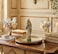 Napco Imports Mary Holding Lily Bouquet Ivory 45 x 1225 Resin Stone Garden Figurine