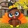 COMIN 54 FT Thanksgiving Decorations Inflatables Outdoor Big Eye Turkey Blow Up Inflatable with Builtin LEDs for Holiday Yard Lawn Garden Decor