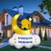 Gemscream 59FT Ramadan Inflatable Outdoor Decorations Moon Eid Mubarak Inflatables Blow up Muslim Holy Celebration Decor with LED Lights Muslim Islamic Blow up for Holidays YardChic