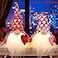 Juegoal 2 Pack Lighted Valentines Gnomes Decorations Handmade Mini Scandinavian Swedish Tomte Light Up Elf Holiday Battery Operated Valentine Gift Tabletop Ornament