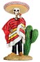 SUMMIT COLLECTION Dod Bandito Mexican Bandit with Cigar Skeleton Outlaw Sculpture