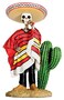 SUMMIT COLLECTION Dod Bandito Mexican Bandit with Cigar Skeleton Outlaw Sculpture