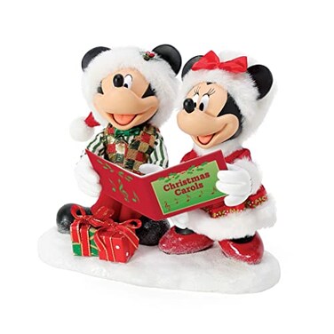 Department 56 Possible Dreams Disney Mickey and Minnie Mouse Duet Figurine 6 Inch Multicolor