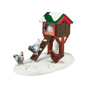 Department 56 Village Mistletoe Farm Chicken House Accessory Figurine 268 inch