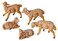 Roman Fontanini by Inc White Sheep 5 Animals Collection Nativity Figure and Accessories Hand Sculpted and Painted