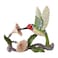 Enesco Jim Shore Heartwood Creek Hummingbird with Flower Figurine 5375 Inch Multicolor