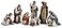 Joseph's Studio Josephs Studio by Roman 7Piece Nativity Set Includes Holy Family Wise Men and Shepherd 95 H Resin and Stone Decorative Figures Collection Durable Long Lasting