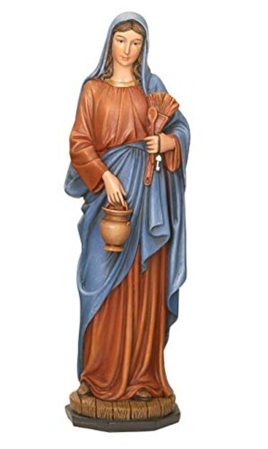 Joseph's Studio Josephs Studio by Roman Kitchen 6 H Madonna Figure Religious Tabletop Statue Renaissance Collection Home Dcor