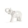 Abbott Collection Ceramic Elephant Figurine White Medium
