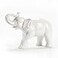 Abbott Collection Ceramic Elephant Figurine White Large