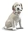 LLADR&Atilde;&ldquo; LLADR This Bouquet is for You Dog Figurine Porcelain Dog Figure