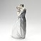LLADR&Atilde;&ldquo; Lladro Nao 02001613 A KISS Forever Porcelain Figurine Glased New