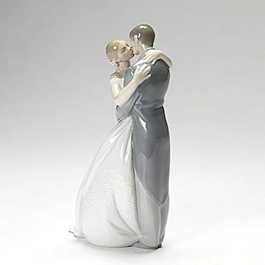 LLADR&Atilde;&ldquo; Lladro Nao 02001613 A KISS Forever Porcelain Figurine Glased New