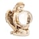 Amlong Crystal Angel Statue Figurine and 25 Diameter Clear Crystal Ball with Gift Box
