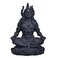 Zig Zag Mahayogi Shiva Sculpture 35 Inch Shiv Shankar Bholenath Mahadev Resin Statue for Car Dashboard Home Office Black
