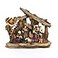 Kurt S. Adler Kurt Adler 7Inch Resin Nativity Table Piece 11 Piece Set with Stable