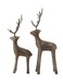 Creative Co-Op Creative CoOp Cast Iron Standing Deer Black