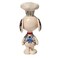 Enesco Jim Shore Peanuts Chef Snoopy Miniature Figurine 4 Inch Multicolor
