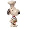 Enesco Jim Shore Peanuts Chef Snoopy Miniature Figurine 4 Inch Multicolor