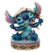 Enesco Jim Shore Disney Traditions Lilo and Stitch Wrapped in Christmas Figurine 45 Inch Multicolor