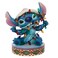 Enesco Jim Shore Disney Traditions Lilo and Stitch Wrapped in Christmas Figurine 45 Inch Multicolor