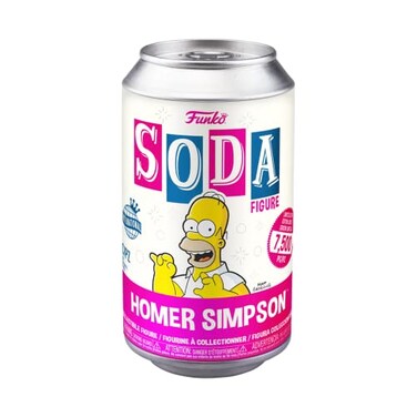POP Funko Vinyl SODA Homer Simpson Red