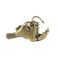 SnowOwl Lamp Fish Sculpture Solid Metal Insect Ornament Mini Brass Animal Figurine Statue for Home Office Garden Desktop Decor Bronze1