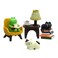 RAQWI Cute Mini Frog and Cat Figurine for Office Home Decoration Perfect Cute Frog and Cat Gift