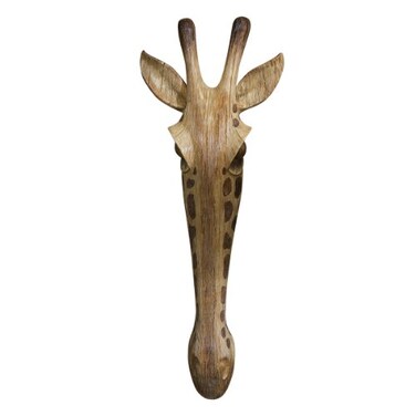 Design Toscano Animal Mask of the Savannah Wall Sculpture Giraffe