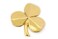 Robert Emmet Co. Robert Emmet Co Brass Shamrock Wall Hanging Good Luck Blessing