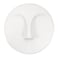 Howard Elliott Collection Ceramic Face Wall Vase Contemporary Matte White Glaze Decorative Accent WaterHolding Vase Ready to Hang Wall Decor 10H x 10W x 3D Matte White
