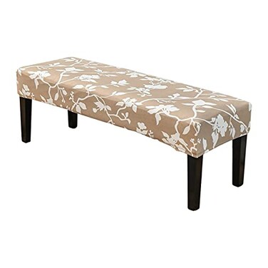 Eco-Ancheng EcoAncheng Dining Chair Cover Removable Slipcover for Bench Chair Stretch Seat Protector for Living Room Kitchen