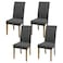 BIETYONE Stretch Dining Chair Covers Set of 4 Soft Removable Washable Kitchen Parsons Chair Slipcovers High Elastic Seat Protector for Home Hotel Banquet
