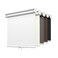 LazBlinds No Tools No Drill Cordless Roller Shades 100 Blackout Roller Blinds for Windows Thermal Insulated UV Protection Waterproof Roll Up Window Blinds and Shades 36 W x 72 H White