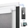 DENFOON Motorized Blinds with Remote control Custom Blackout Smart Blinds with CoverElectric Blinds with Complimentary Solar Panel Cordless Automatic Roller Shades for Windows White30W x 72H