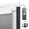 DENFOON Motorized Blinds with Remote control Custom Blackout Smart Blinds with CoverElectric Blinds with Complimentary Solar Panel Cordless Automatic Roller Shades for Windows White30W x 72H