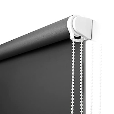 NUTRO CHILL Window Shades Blackout Blinds with Thermal Insulated UV Protection Roller Window Shades for Home Kitchen Bathroom 24 W x 68 L Black