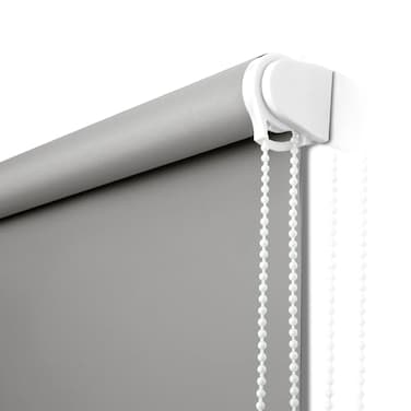 NUTRO CHILL Roller Window Blinds Blackout Shades for Indoor Windows with Thermal Insulated UV Protection Roll Down Blackout Blinds for Home and Office 29 W x 68 L Silver