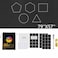 ACFELLE Portable Blackout Window Cover Upgraded 79x57 Blackout Curtains No Drill Cuttable DIY SelfAdhesive Hook Loop Tapes Travel Reusable BlindsShades for Bedroom 2m