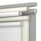 Hidpriva No Drill No Tools 100 Blackout Roller Shade UV Protection EasyCare Fabric Roller Blind for Windows Doors Pull Down Window Shade Grey 20 W x 75 H