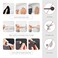 WDFour Cordless Blackout Door Curtains Triple Layers 100 Light Blocking UV Protect Noiseless Adjustable Roller Shade No Drill Window Blinds for Office Ward Home18Wx42LDark Gray1 Piece