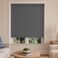 NUTRO CHILL Roller Window Blinds Blackout Shades for Indoor Windows with Thermal Insulated UV Protection Roll Down Blackout Blinds for Home and Office 26 W x 68 L Charcoal Gray