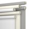 Hidpriva No Drill No Tools 100 Blackout Roller Shade UV Protection EasyCare Fabric Roller Blind for Windows Doors Pull Down Window Shade Beige 295 W x 75 H