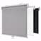 SHADEMOON Cordless Blackout Window Roller Shades Pull Down Spring System Indoor Blinds Room Darkening Waterproof UV Blocking Thermal Insulated Fabric for Home Office Grey Width 14 Height 72