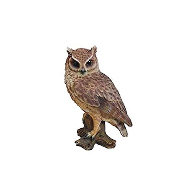 HI-LINE HiLine Gift 87767B Ltd Screech Owl on Stump 675inch Height